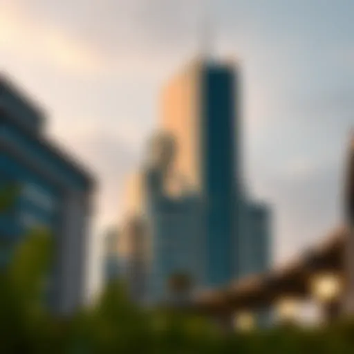 Architectural design of Al Salam Tower showcasing its unique structure