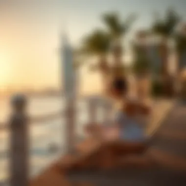 Lifestyle enhancement with waterfront leisure activities