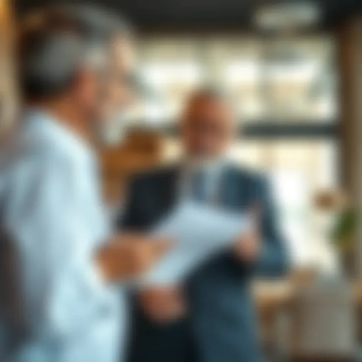 Expert Guidance on Mortgage Choices A financial advisor discussing mortgage options with a client