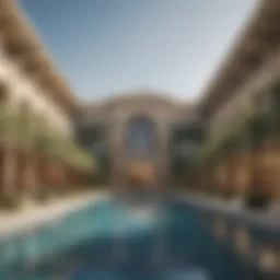 Architectural marvel of Dubai Hills Mall