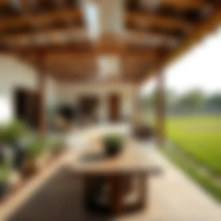 Farmhouse community emphasizing the tranquil lifestyle in Dubai