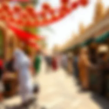 Vibrant cultural festival in the heart of the village celebrating local arts