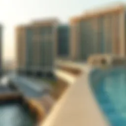 Stunning waterfront view showcasing Rimal JBR's architectural elegance