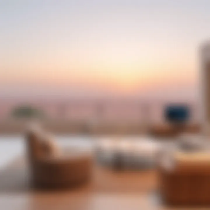 Luxury Living in Dubai Luxury property listing with stunning views of the desert