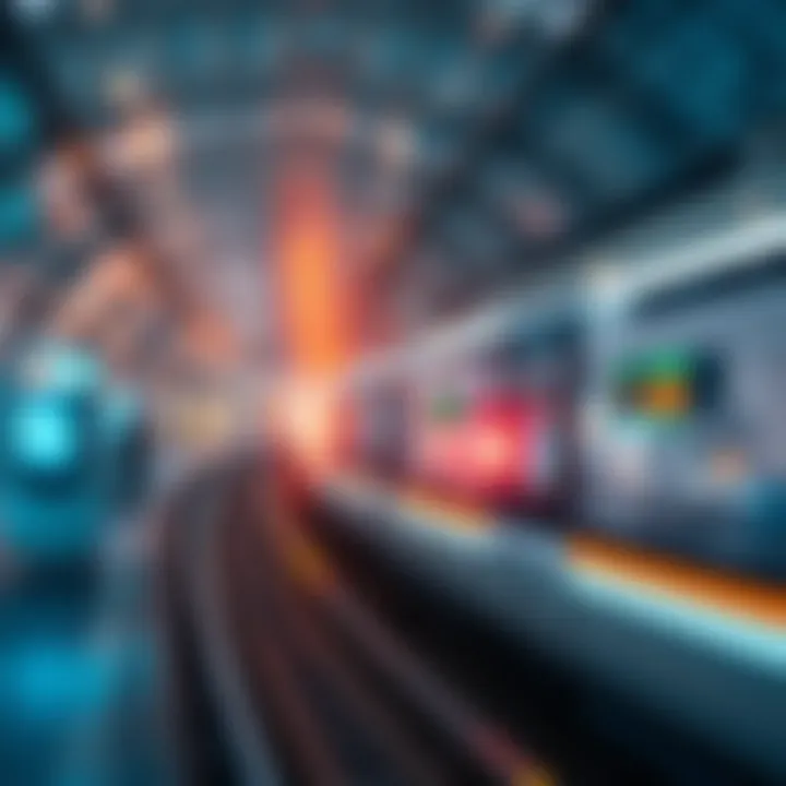 Vision for Future Transport Graphical depiction of the future vision for public transport in Dubai