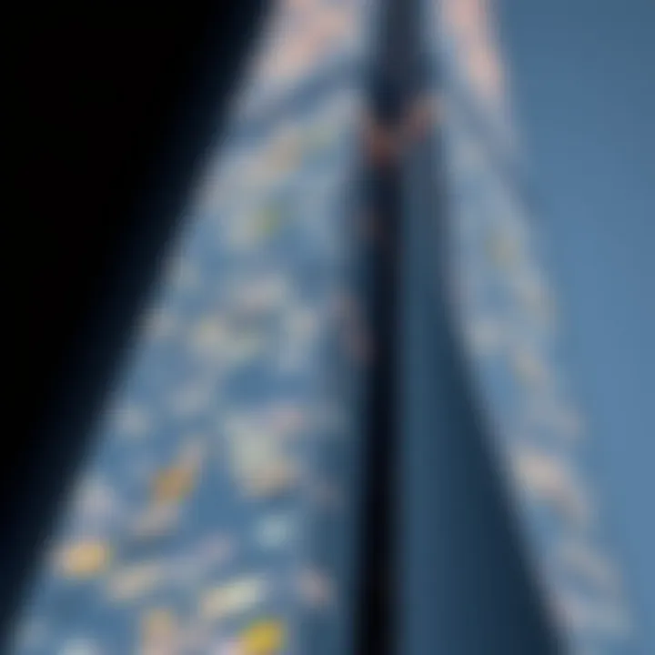 Architectural Details of the Onyx Tower Close-up of the Onyx Tower's innovative architectural design