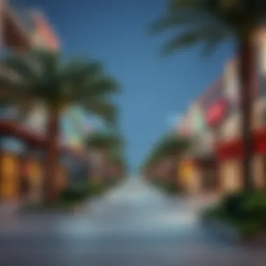 Amenities of Al Qusais Local amenities in Al Qusais, including parks and shopping centers