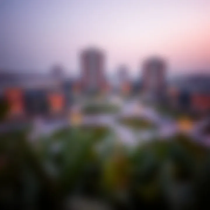 Community Features of Tilal City Sharjah Community features of Tilal City Sharjah including parks and recreational areas