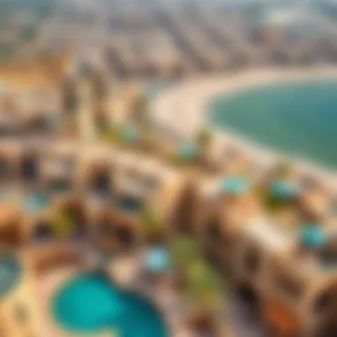 Diverse Architecture of Umm Al Ramool Aerial view showcasing the diverse architecture of Umm Al Ramool