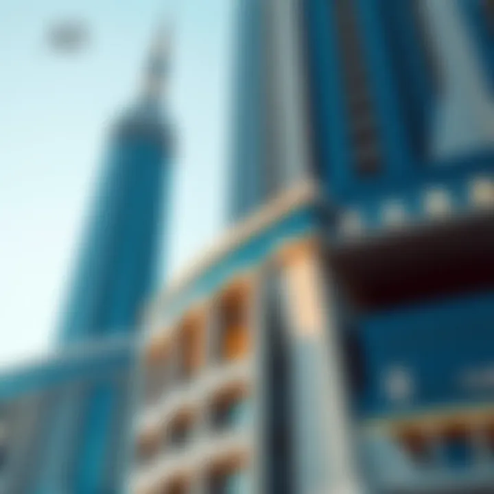 Architectural Details of Zabeel Tower Architectural details of Zabeel Tower