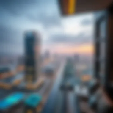 Breathtaking views from Icon Tower 1 balconies