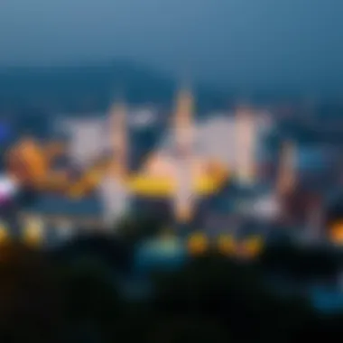 Global Perspectives: Iftar Timing Variations A map illustrating the variations in iftar timings across regions