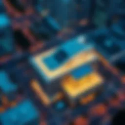 Aerial view of Jumeirah Business Center 3 showcasing its modern architecture