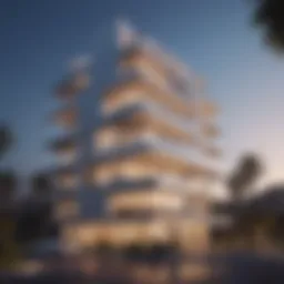 Innovative architectural design of Laya Heights