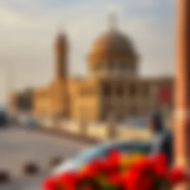 Cultural Heritage at Mamzar Corniche Cultural landmarks showcasing the heritage of the area