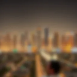 Stunning skyline view of Dubai showcasing iconic real estate developments