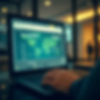 Utilizing Online Resources for Visa Checks A digital interface displaying visa status