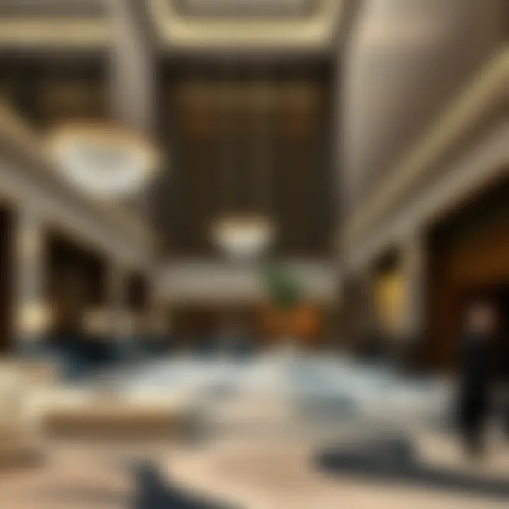 Luxurious Lobby Atmosphere Luxurious lobby of Millennium Al Barsha Hotel