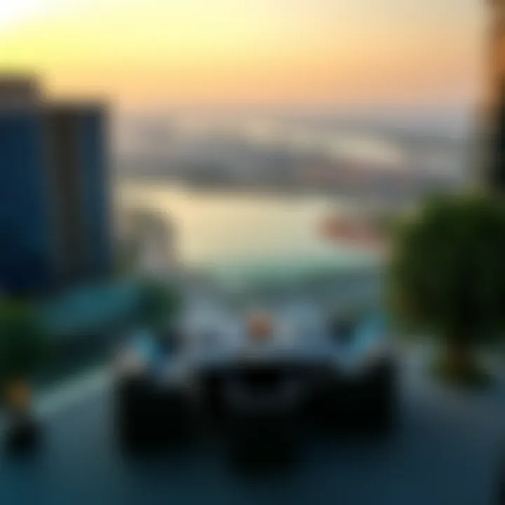 Scenic Lake View from Movenpick Jumeirah Lake Towers Serene view from Movenpick Jumeirah Lake Towers overlooking the scenic lake