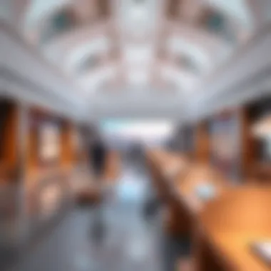 Exhibition Space Inside the Museum of the Future Interior layout showcasing exhibitions