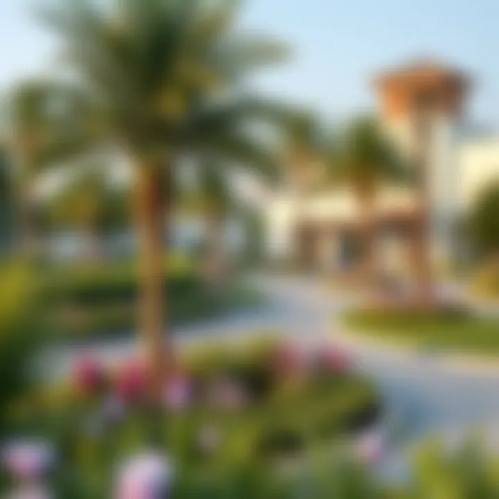 Amenities of Nad Al Sheba Gardens Enhancing Lifestyle Community amenities featuring lush green spaces and recreational areas