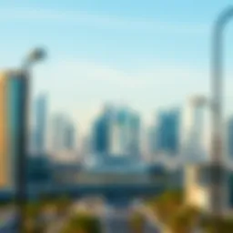 A stunning skyline view of Dubai showcasing modern architecture