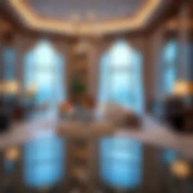 Elegant interior design of a high-end Dubai property