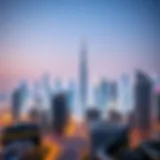 Stunning skyline view of Dubai featuring luxury real estate