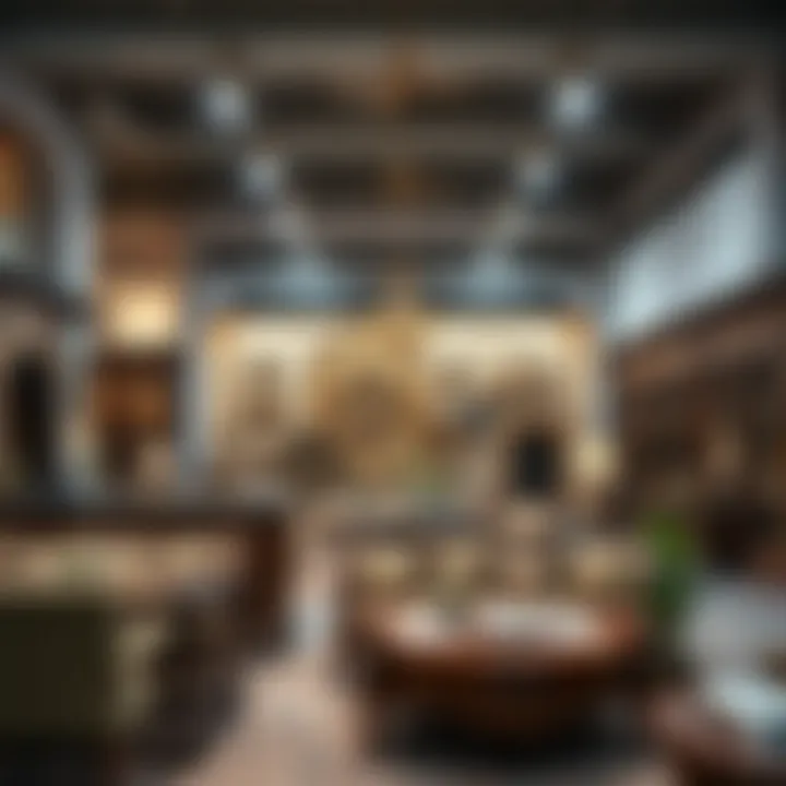 Craftsmanship showcasing intricate furniture designs