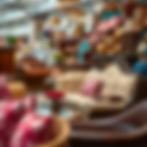 A vibrant display of various furniture styles in Ras Al Khor