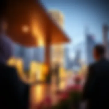 Investors discussing opportunities in Bosporus project