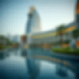 Stunning architectural design of One Lake Plaza