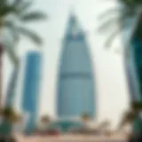 Stunning architectural design of Palm Jumeirah View Tower