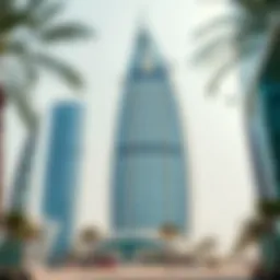 Stunning architectural design of Palm Jumeirah View Tower