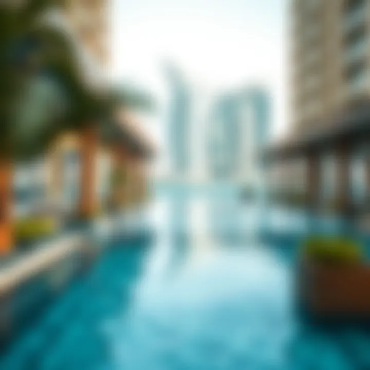 Luxurious amenities in Palm Jumeirah View Tower