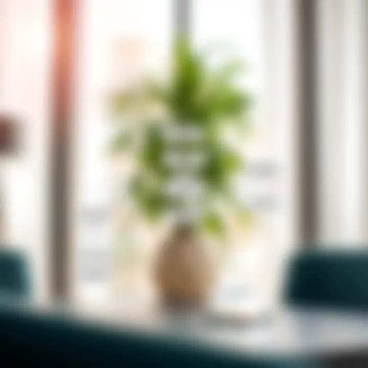 Flowchart illustrating the procedures involved in visa changes