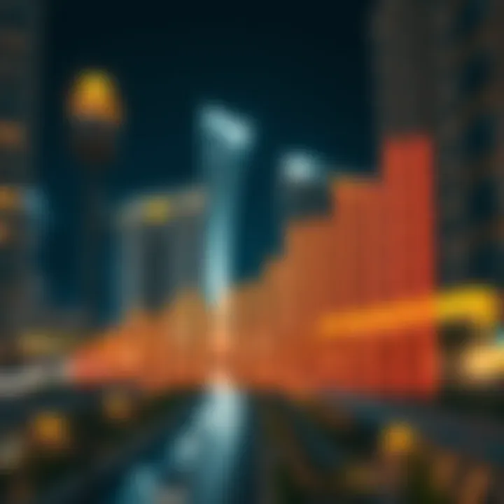 Market Trends in Dubai's Real Estate Sector Graph illustrating real estate market trends in Dubai