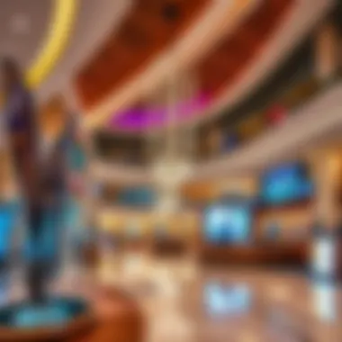 Entertainment facilities within Sahara Mall