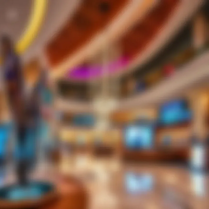 Entertainment facilities within Sahara Mall