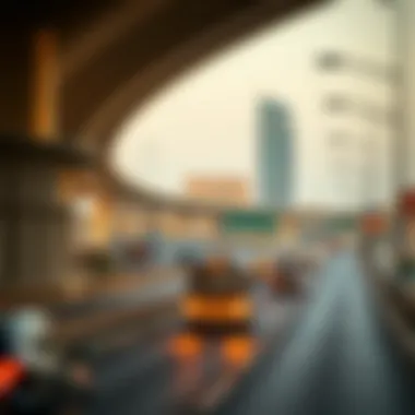 Strategic transportation networks connecting Sahara Meadows to the greater Dubai area.