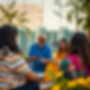 Community engagement activities in Shobha Hartland