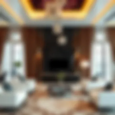 Luxurious interior design of a Shobha Hartland residence