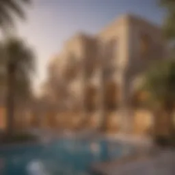 Stunning architectural design of Shurooq Mirdif