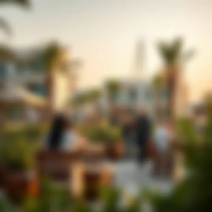 Vibrant community spaces within Strand La Mer