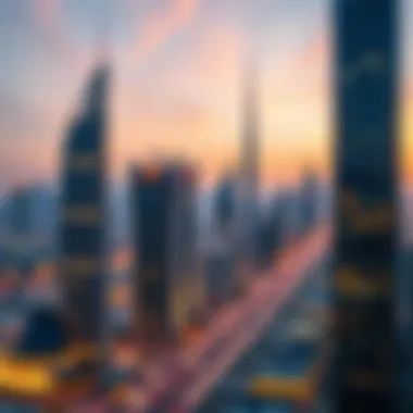 Dubai's Dynamic Business Landscape A skyline view of Dubai illustrating its vibrant business environment