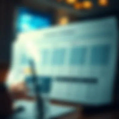 Understanding Business Valuation Techniques A financial chart displaying valuation methods for businesses