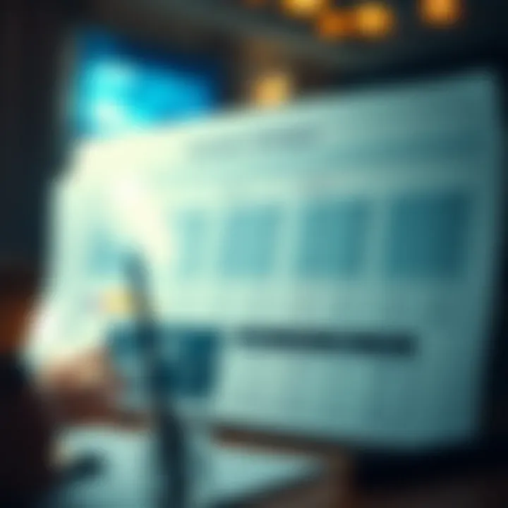 Understanding Business Valuation Techniques A financial chart displaying valuation methods for businesses