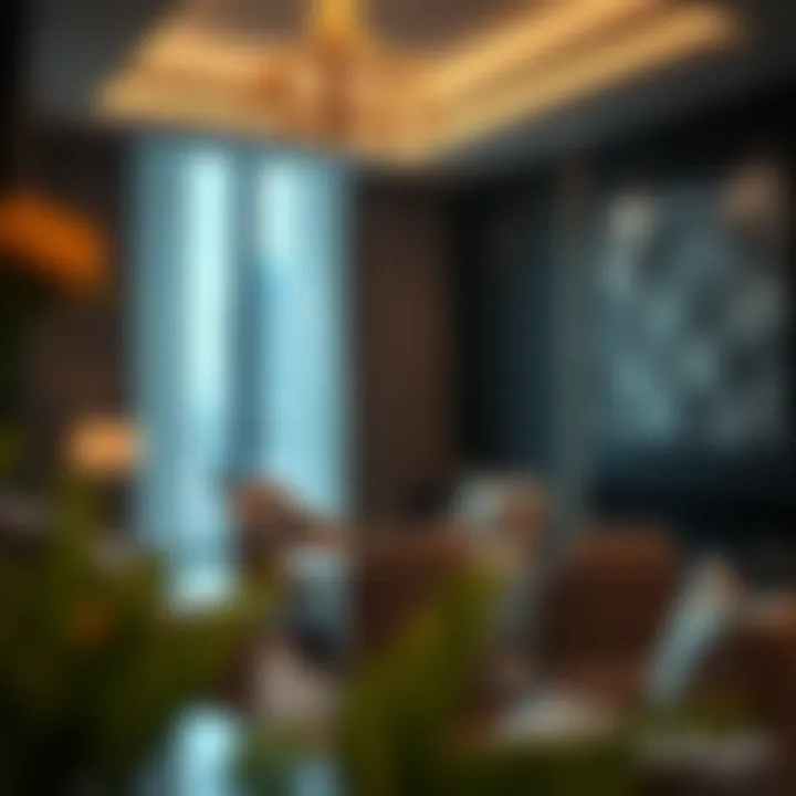 Luxurious interiors showcasing Adagio's contemporary design