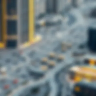 Exploring Dubai's Neighborhoods A map highlighting various neighborhoods in Dubai with available properties