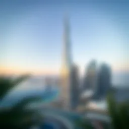 The Palm Tower's breathtaking skyline view